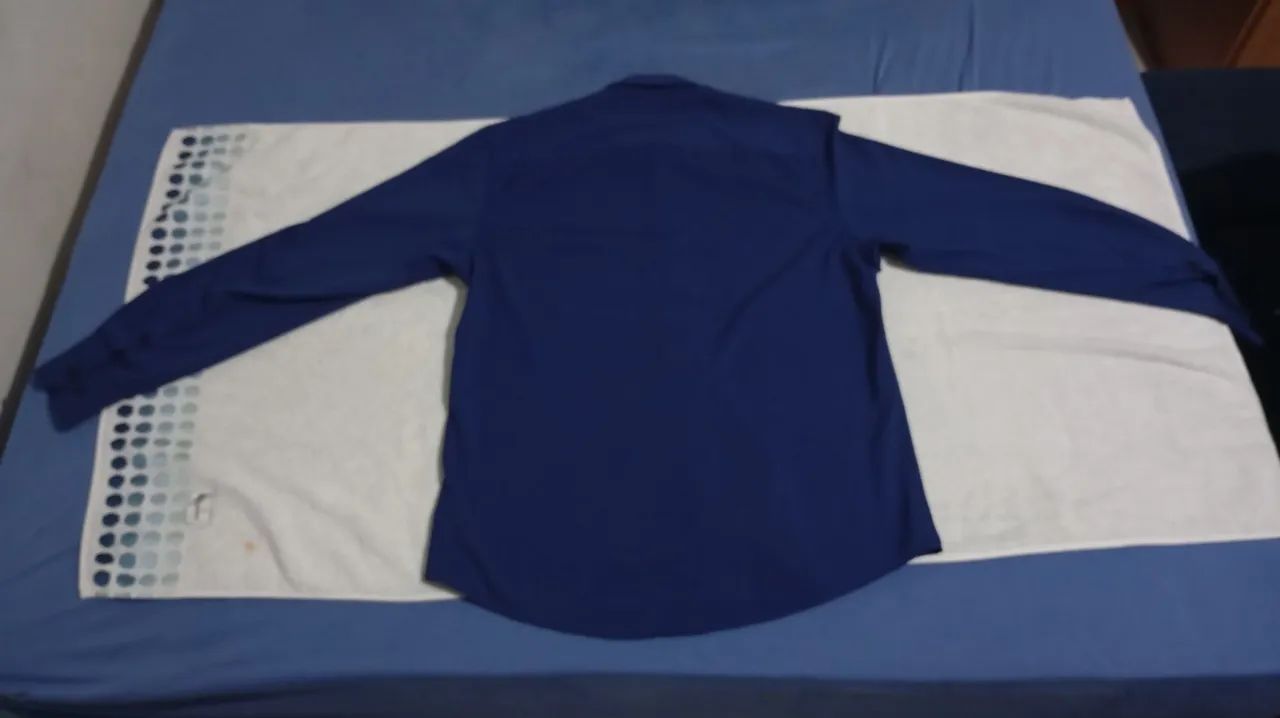 Camisa social azul  - Foto 2