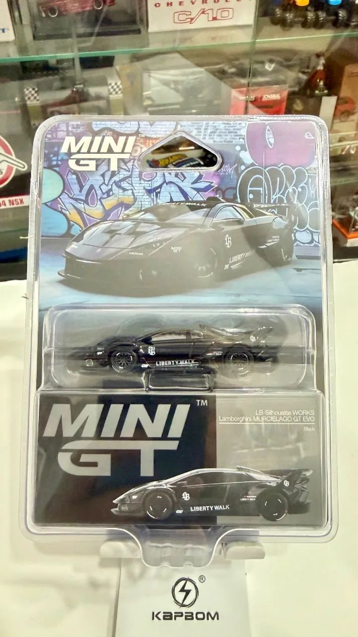 Mini Gt Liberty Walk Lamborghini Murcielago Gt Evo #1053