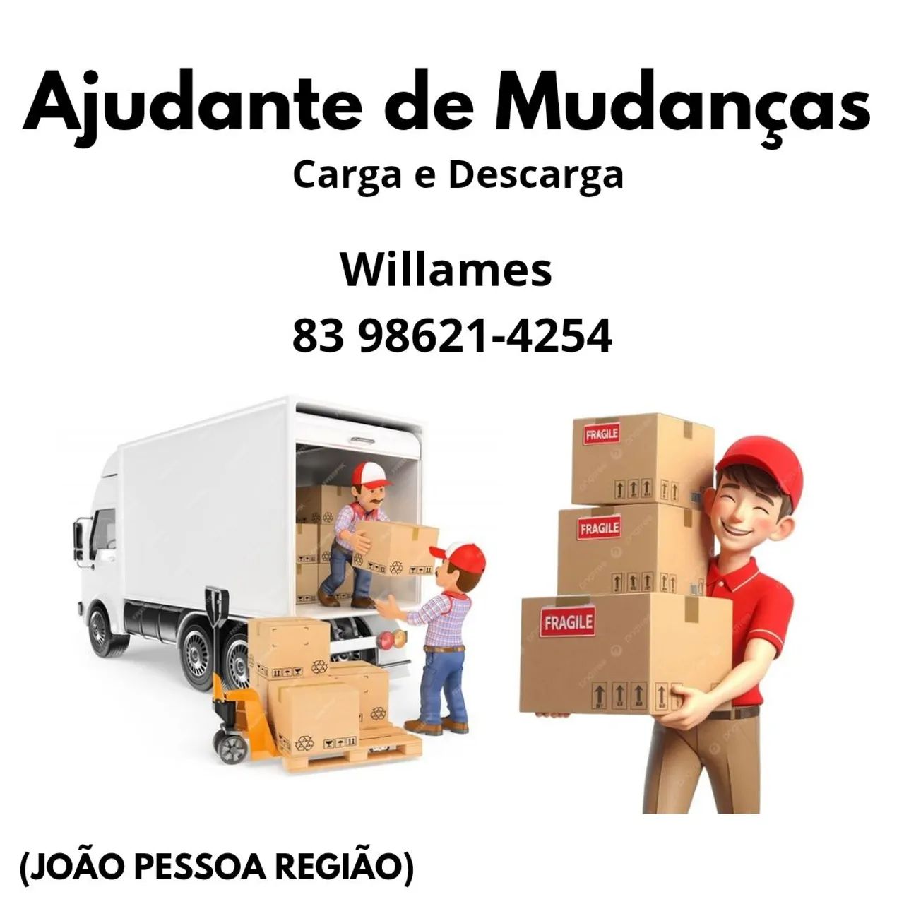 AJUDANTE DE MUDANÇAS 