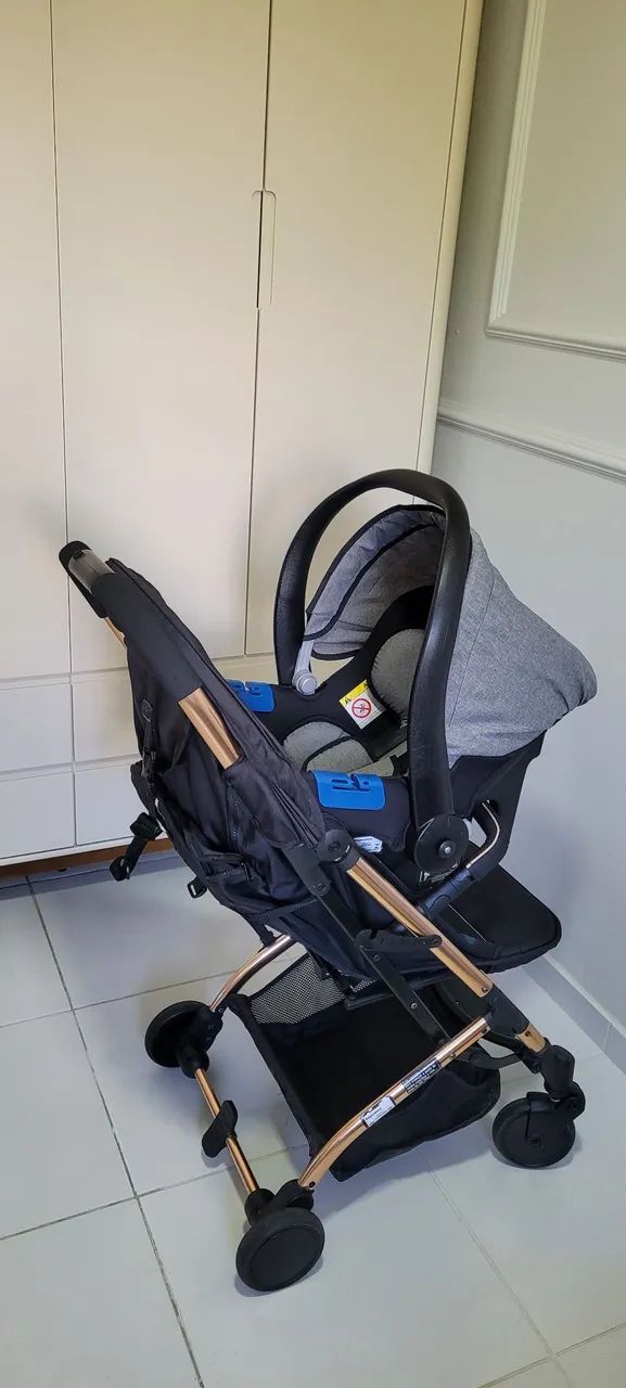Carrinho de bebê + bebê conforto - Foto 2
