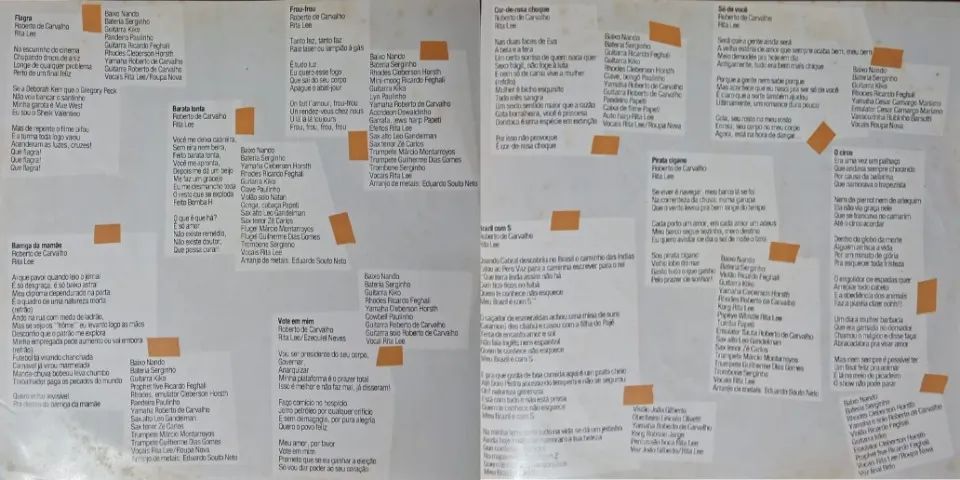 RITA LEE e ROBERTO DE CARVALHO - LP Disco de vinil - Foto 4