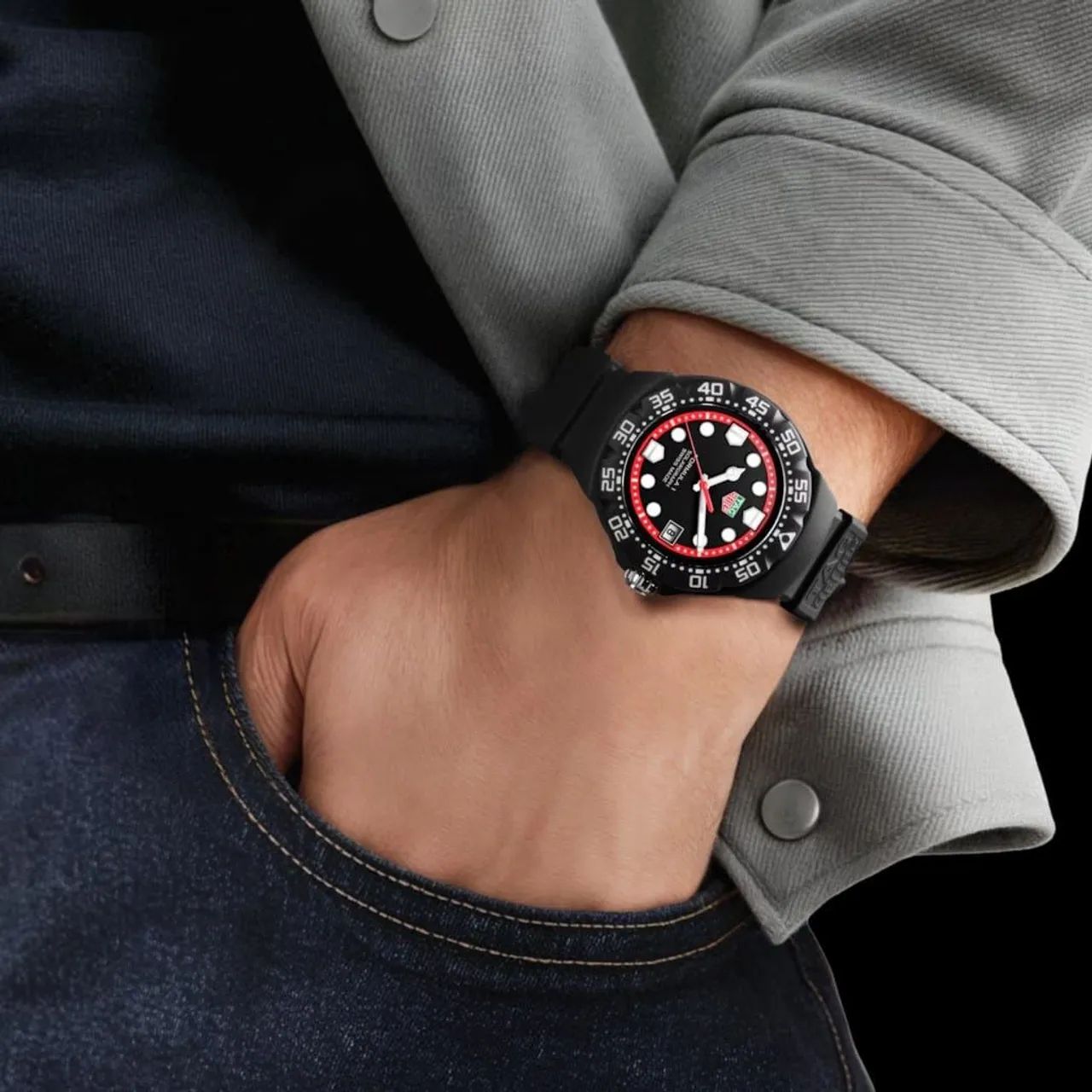 Relógio Tagheuer Fórmula 1 Preto - Foto 5