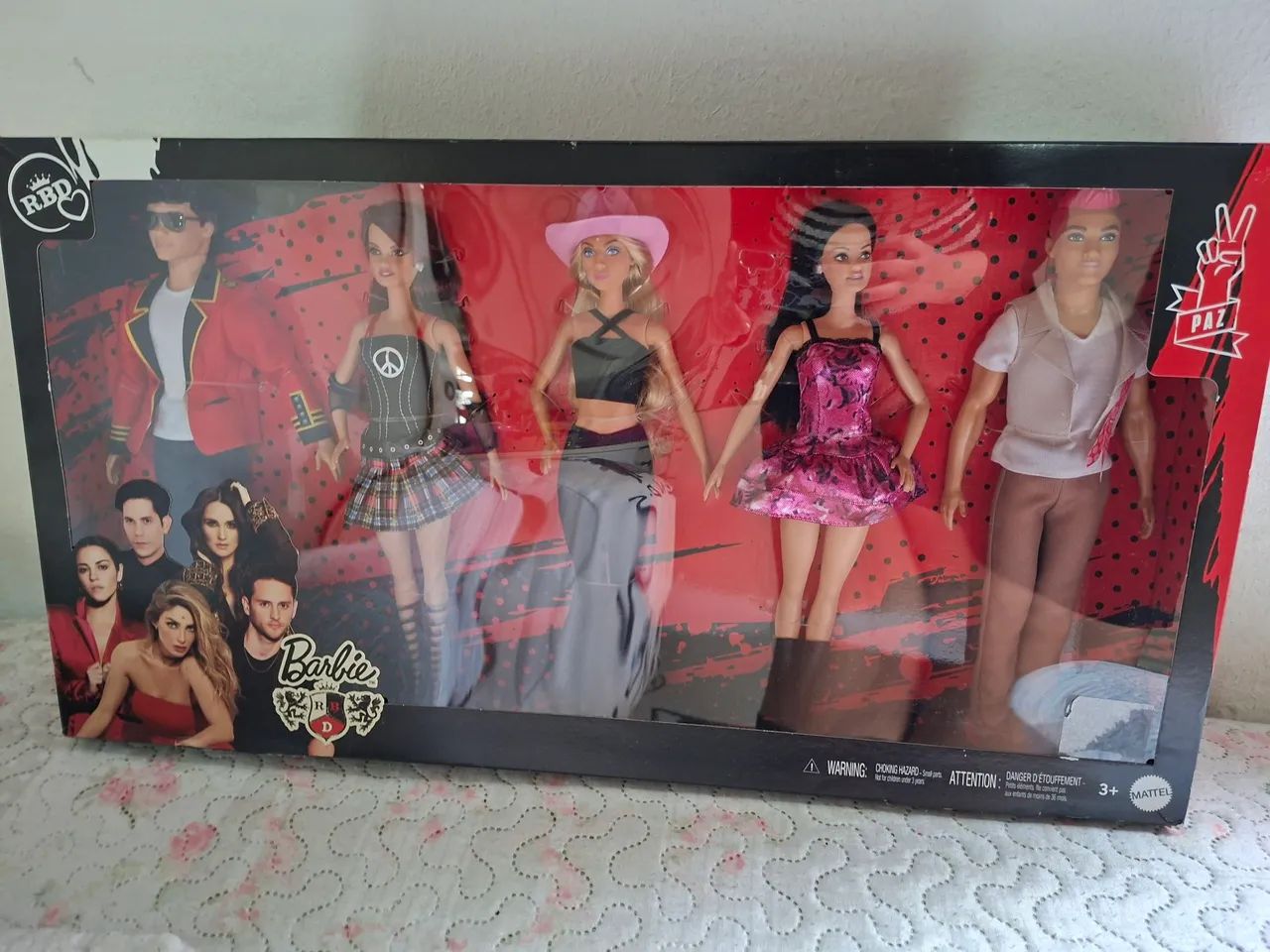 Bonecas Barbie Rebelde RBD