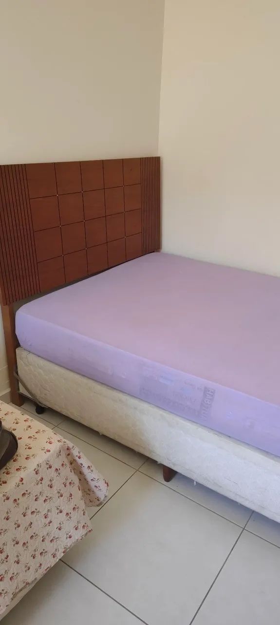 Cama box com colch ão casal - Foto 2