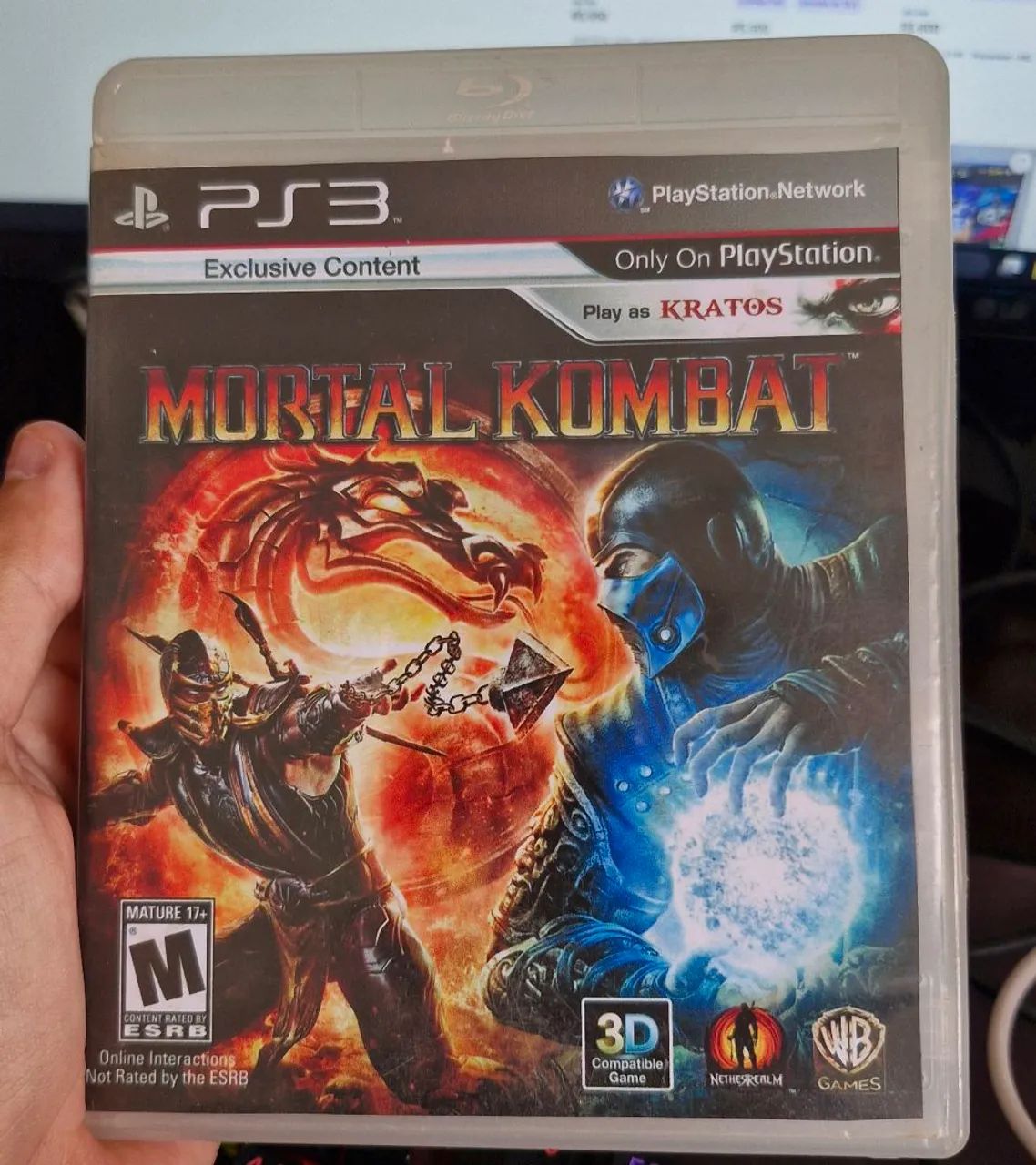 Mortal Kombat - Ps3 (Faço olx pay)
