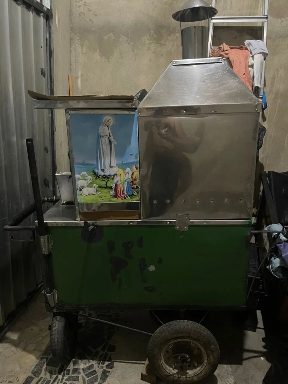 Carrinho de espetinho