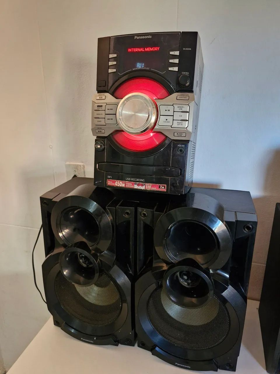 Mini System Panasonic 450w RMS - Foto 3
