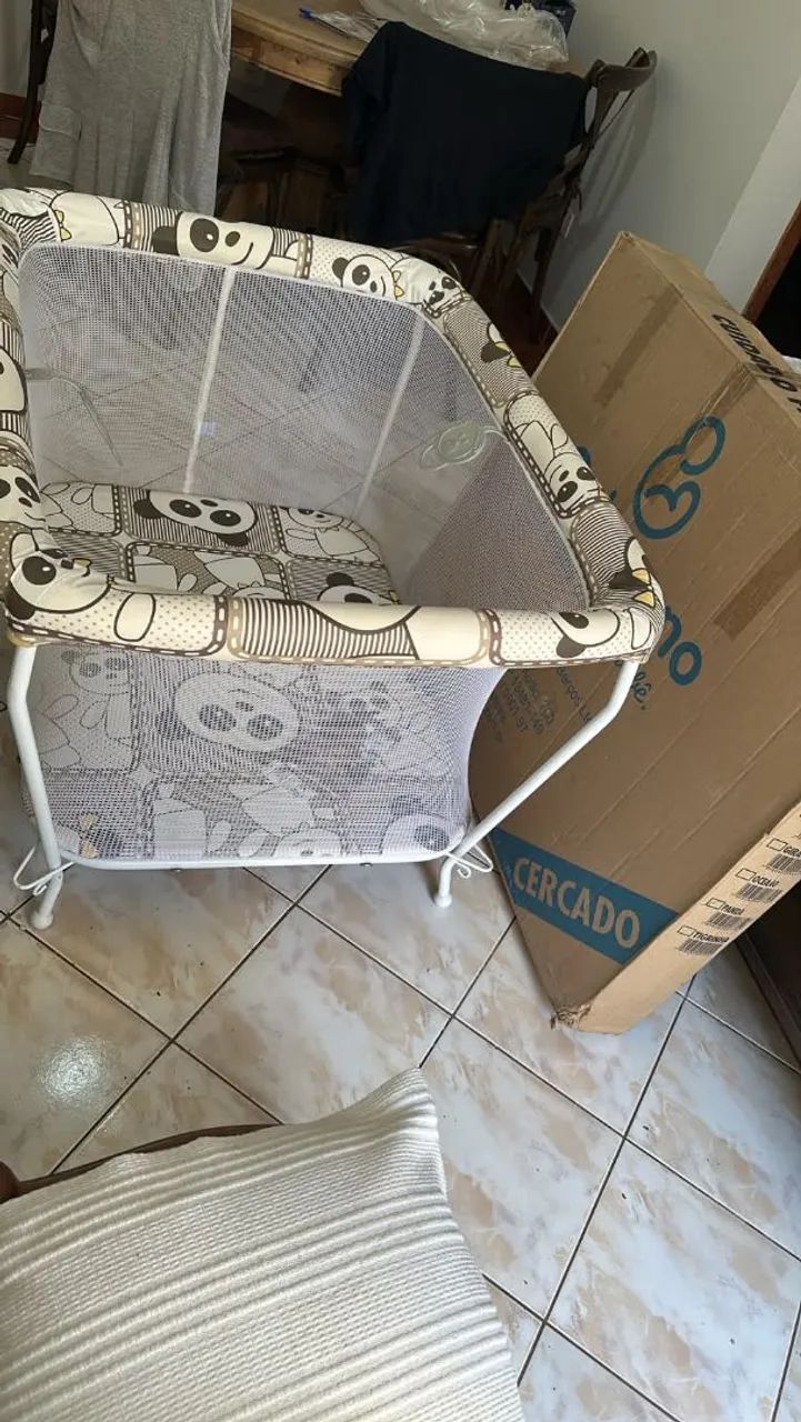 Cercado Galzerano para Bebê - Conservado + Caixa Original - Foto 5