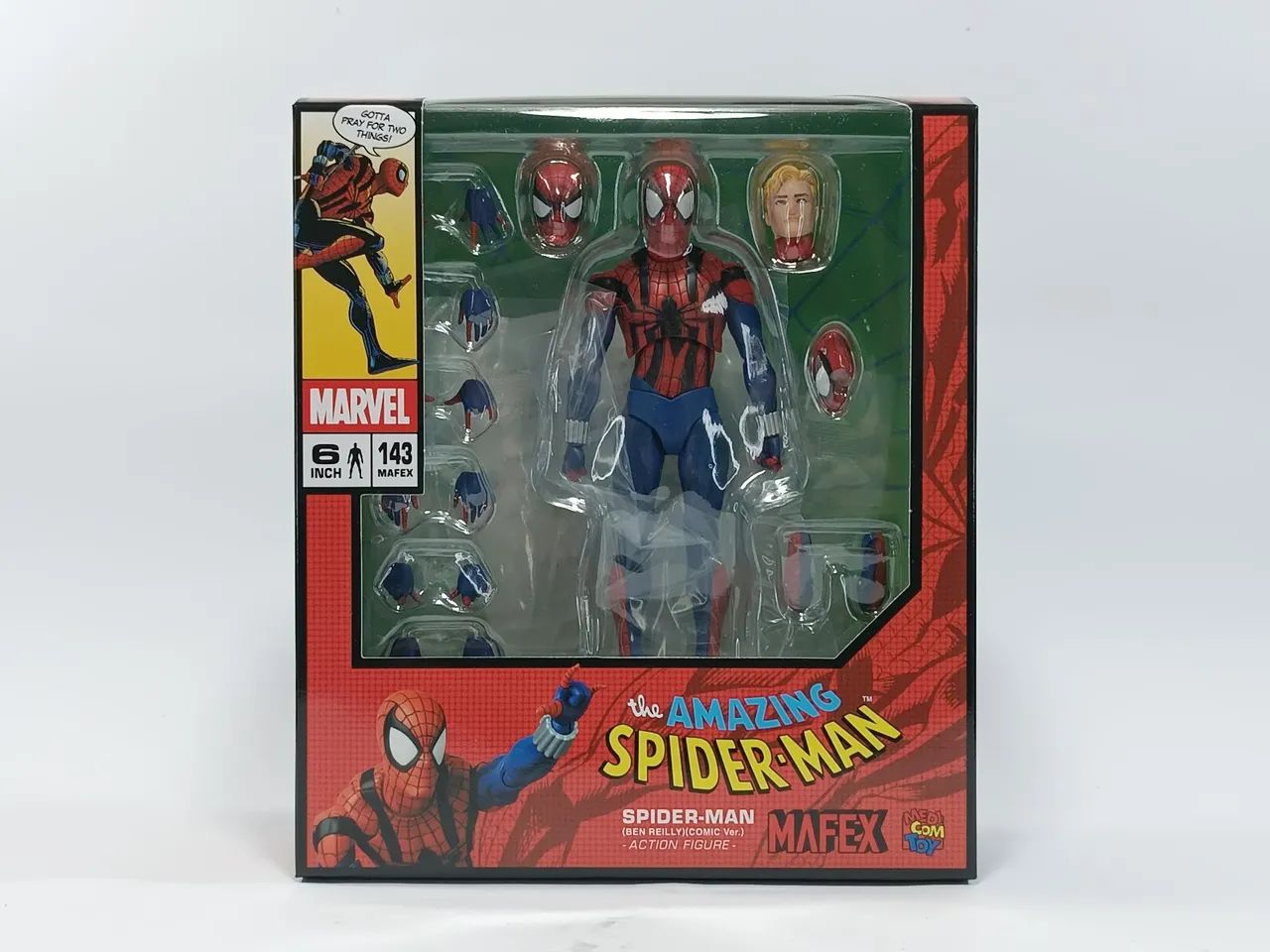 Medicom Mafex Spider-man Ben Reilly Comic ver - Hobbies e coleções