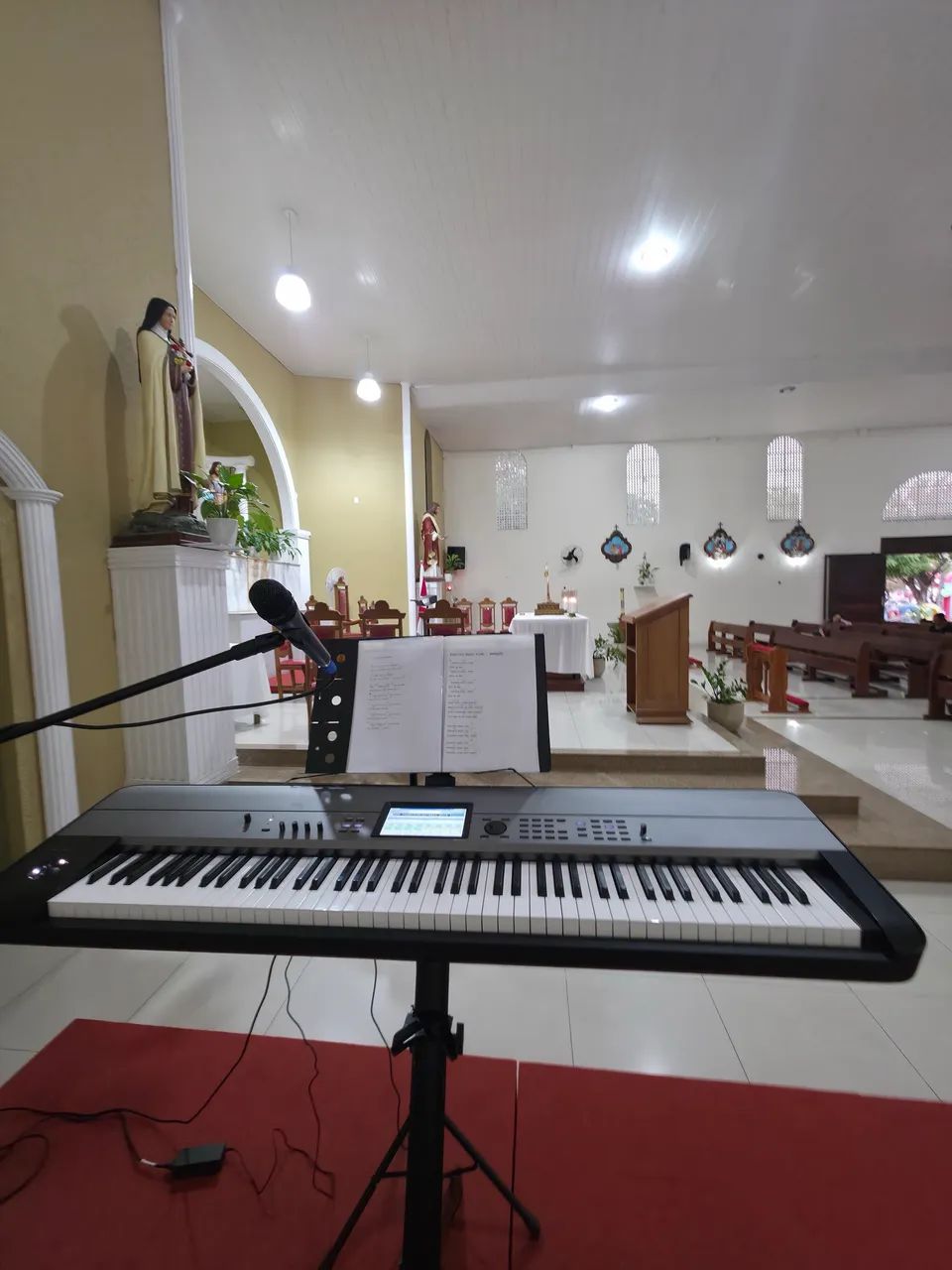 Korg Krome EX 88 estado de zero! - Foto 3