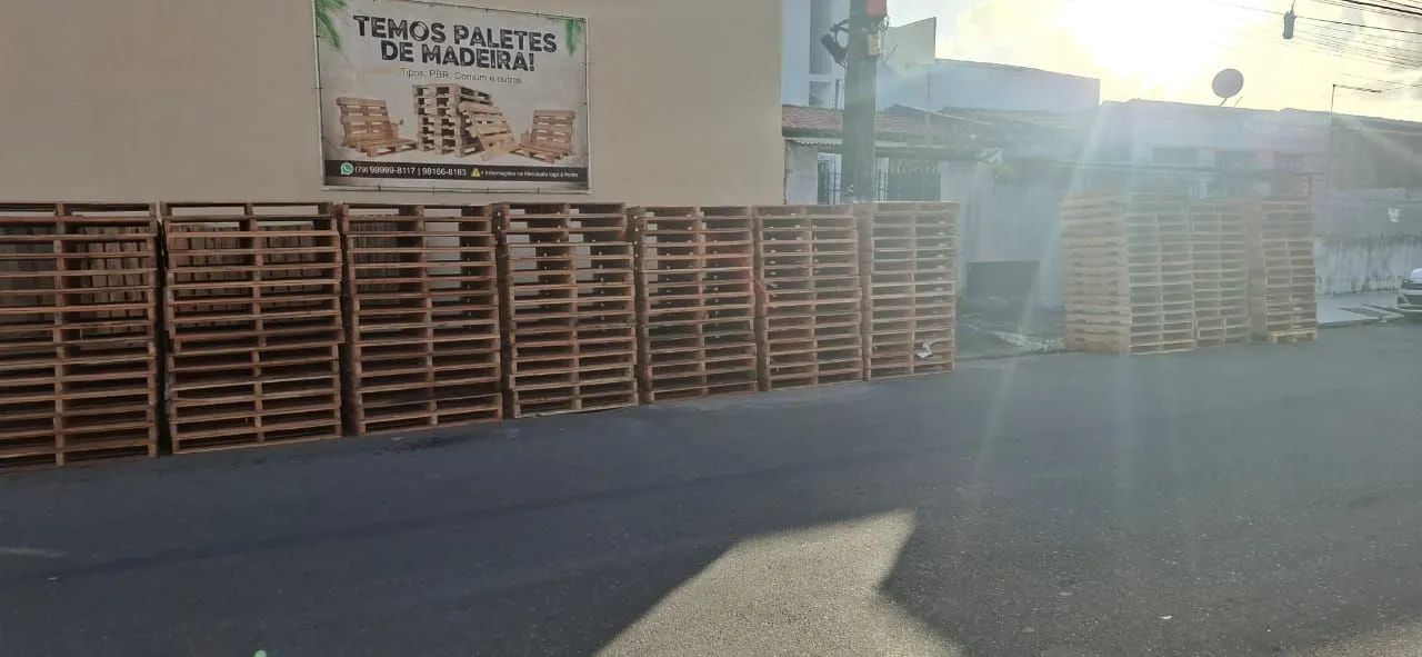 Paletes de Eucalipto Reforçados Tipo Caixa - Foto 5