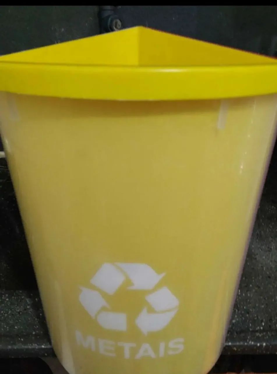 Lixeira Mix c/ 3 Divisórias 30lt - Foto 4