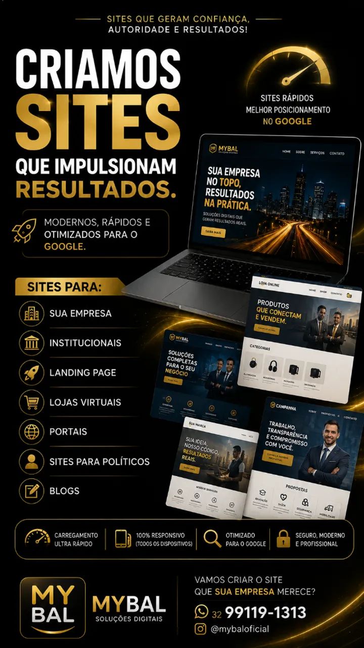 Criação de sites