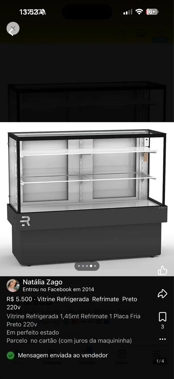 Vitrine Refrigerada Refrimate  - Foto 3
