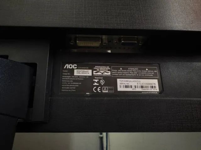 Monitor AOC LED 23.6 W M2470SWD2 - Foto 4