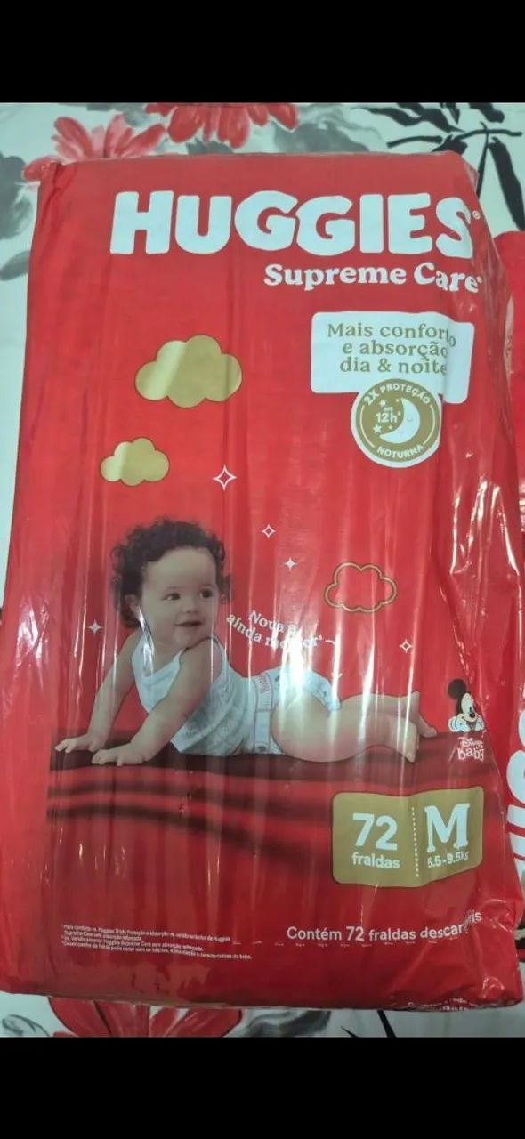 Fraldas huggies tamanho M - Foto 2