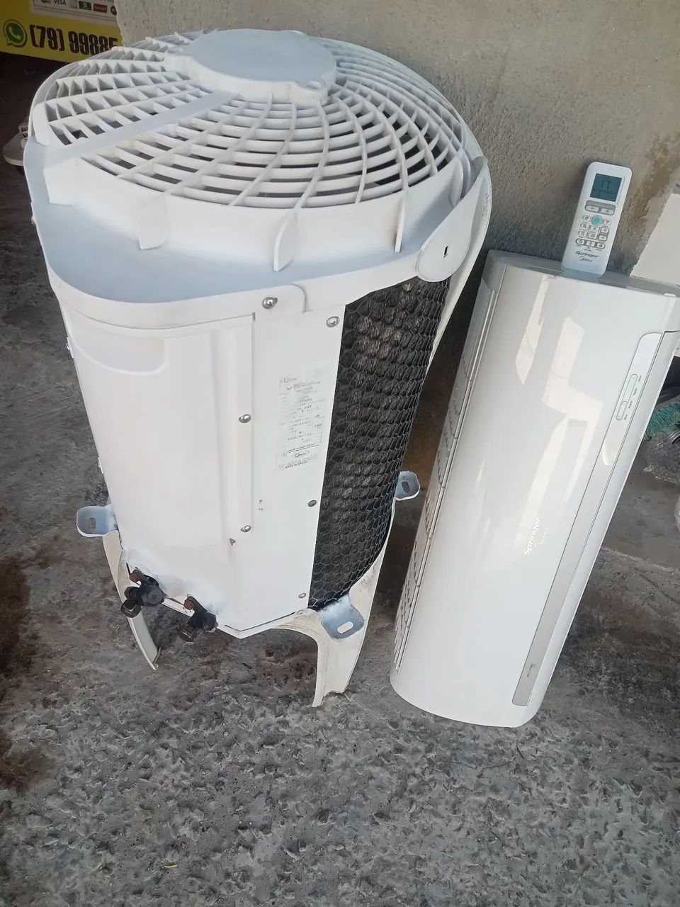 Ar condicionado instalado 