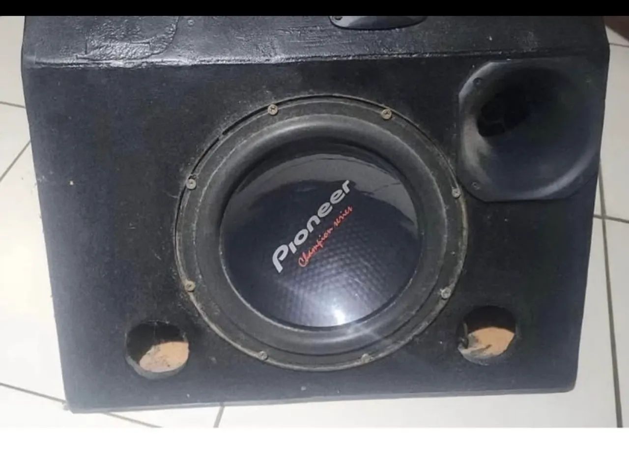 Caixa de som automotiva completa com subwoofer Pioneer Champion Series 12? - Foto 3