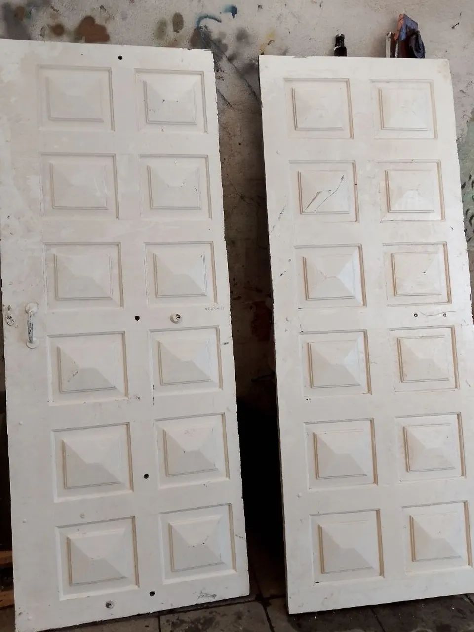 2 portas madeira (peroba)