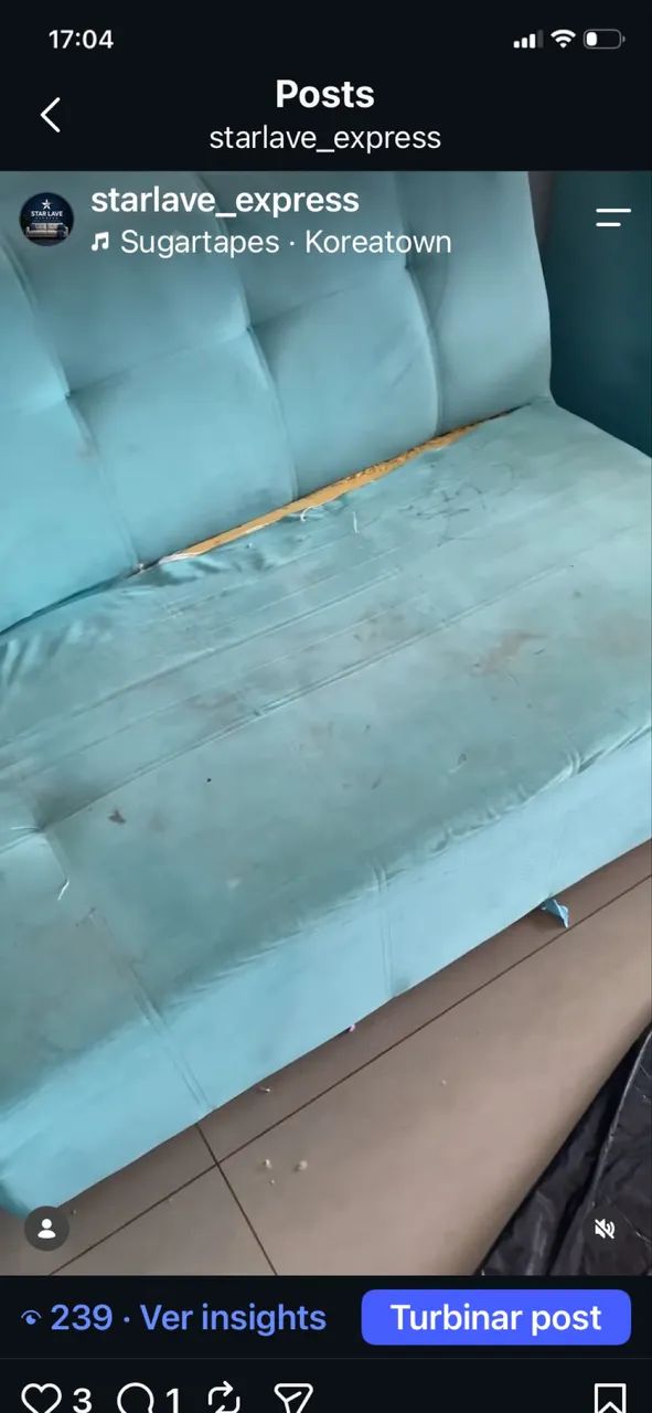 HIGIENIZAÇÃO DE SOFÁ NA SUA RESIDÊNCIA  - Foto 5