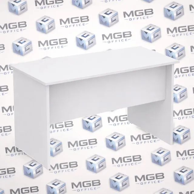 Mesa de Escritório Reta com Pé Painel - 0,75x1,00x0,60cm - (BRANCO ou CINZA) ENTREGAMOS!!