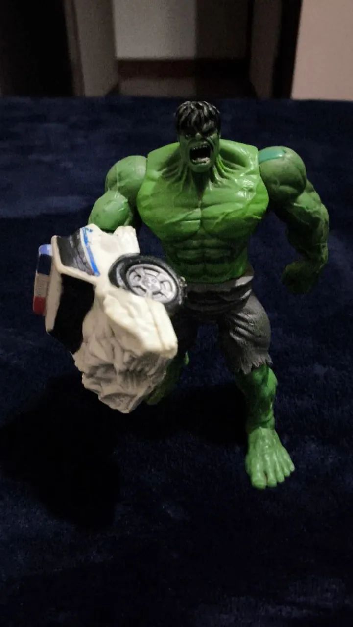 Hulk Marvel Hasbro 2007 Original + Acessório Carro