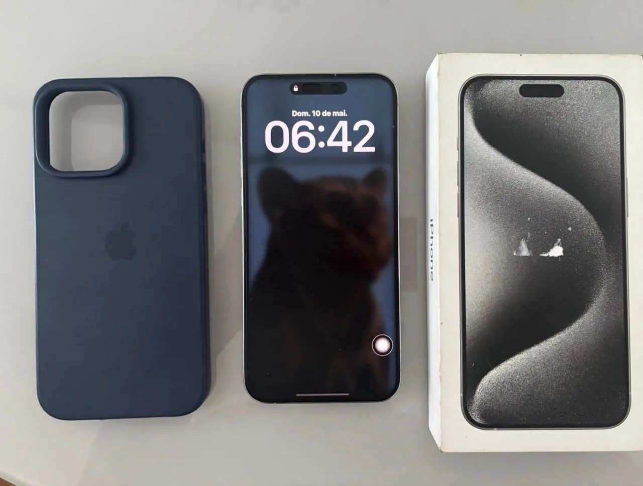 iPhone 15 pro max 256 90 de ? - Celulares e Smartphones - Caixa D