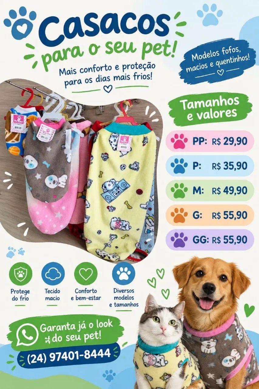 Roupinha pet