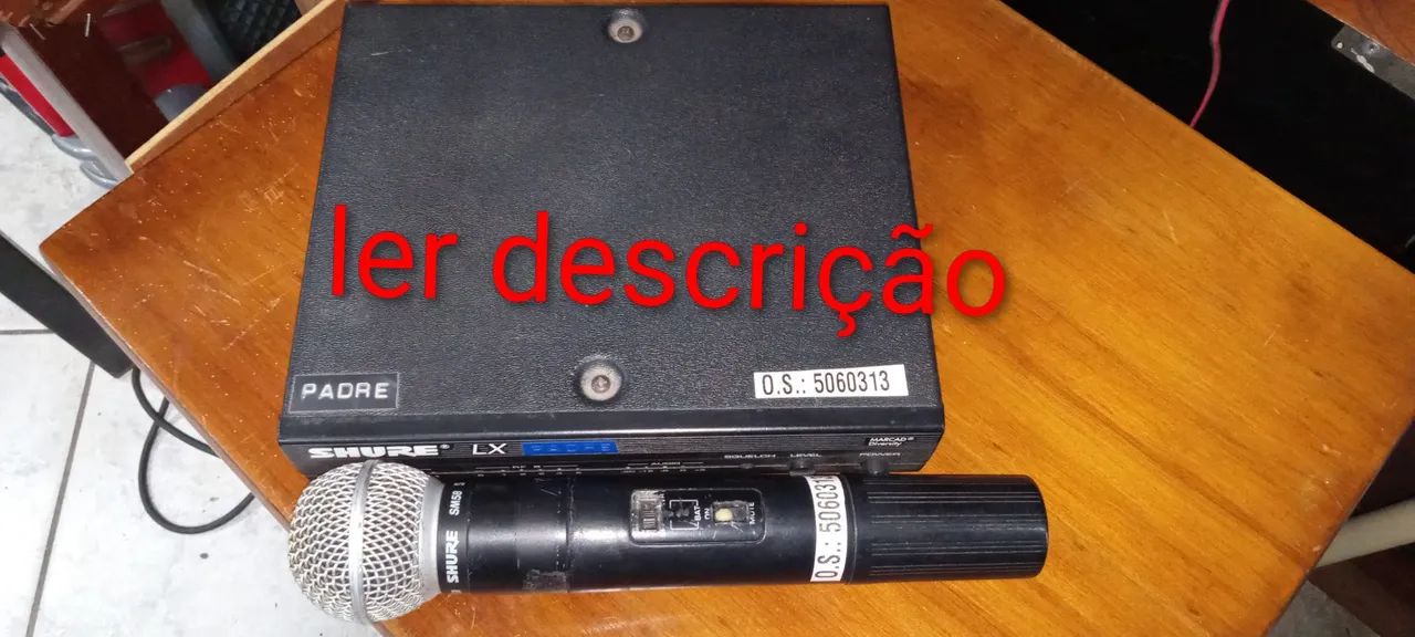 Receptor shure LX