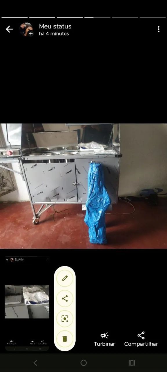 Carrinho de cachorro quente 