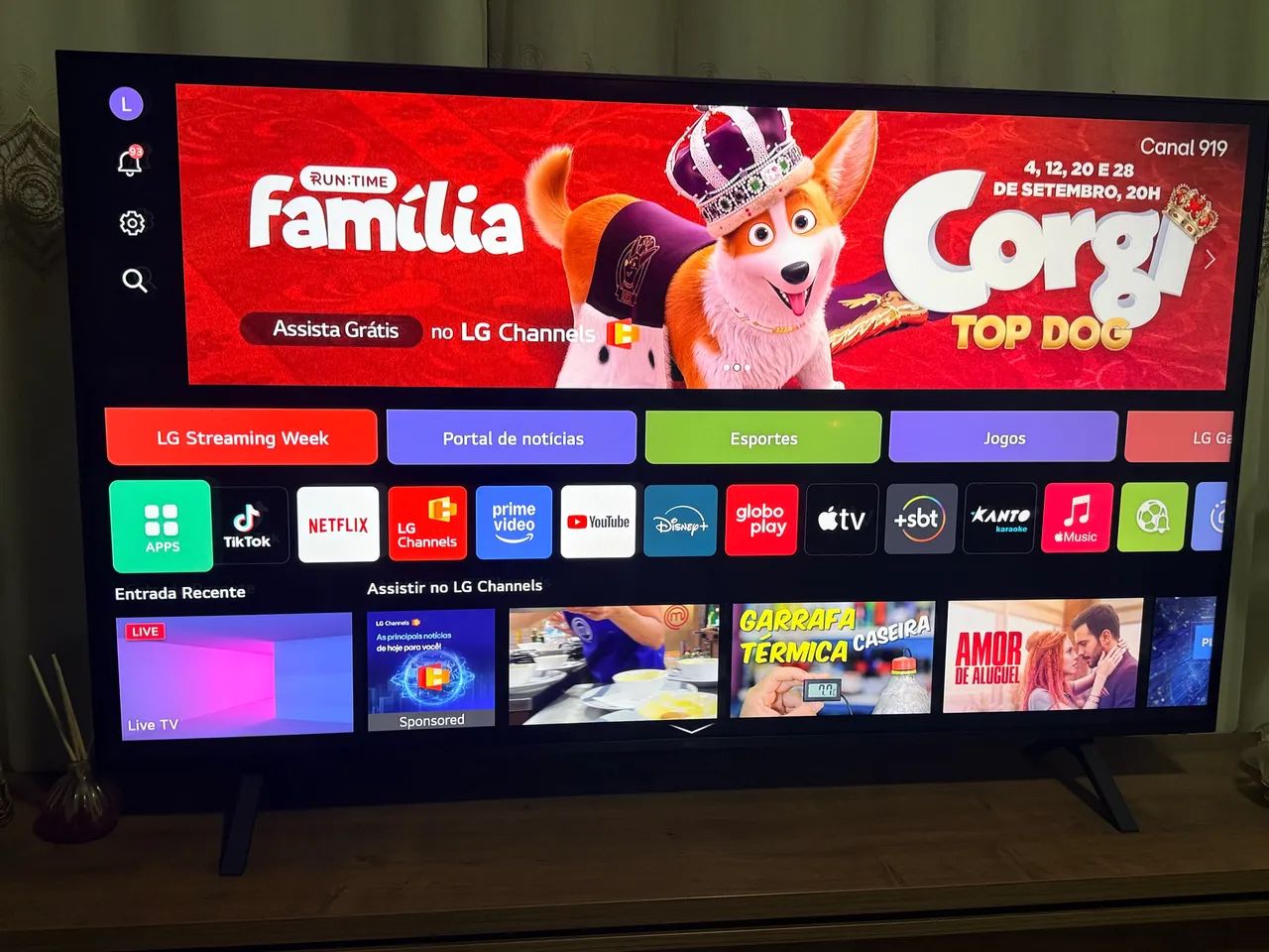 Vendo smart tv LG 55 polegadas  - Foto 4