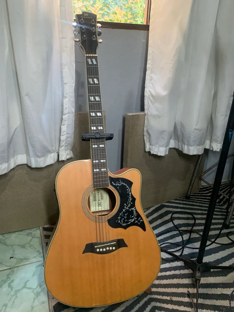 Violão eletrico michael vm925 