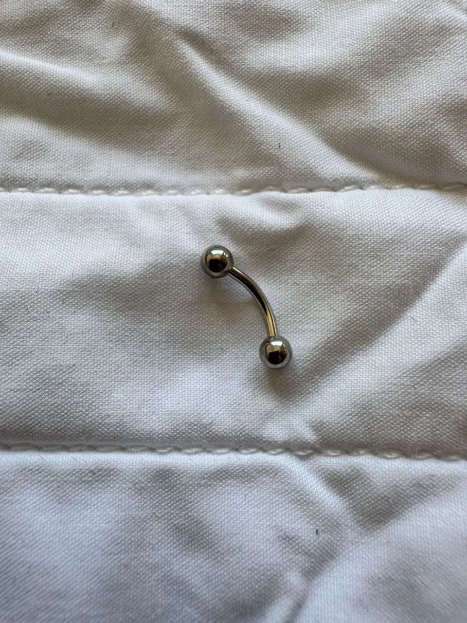 Piercing sobrancelha aço inoxidável  - Foto 2
