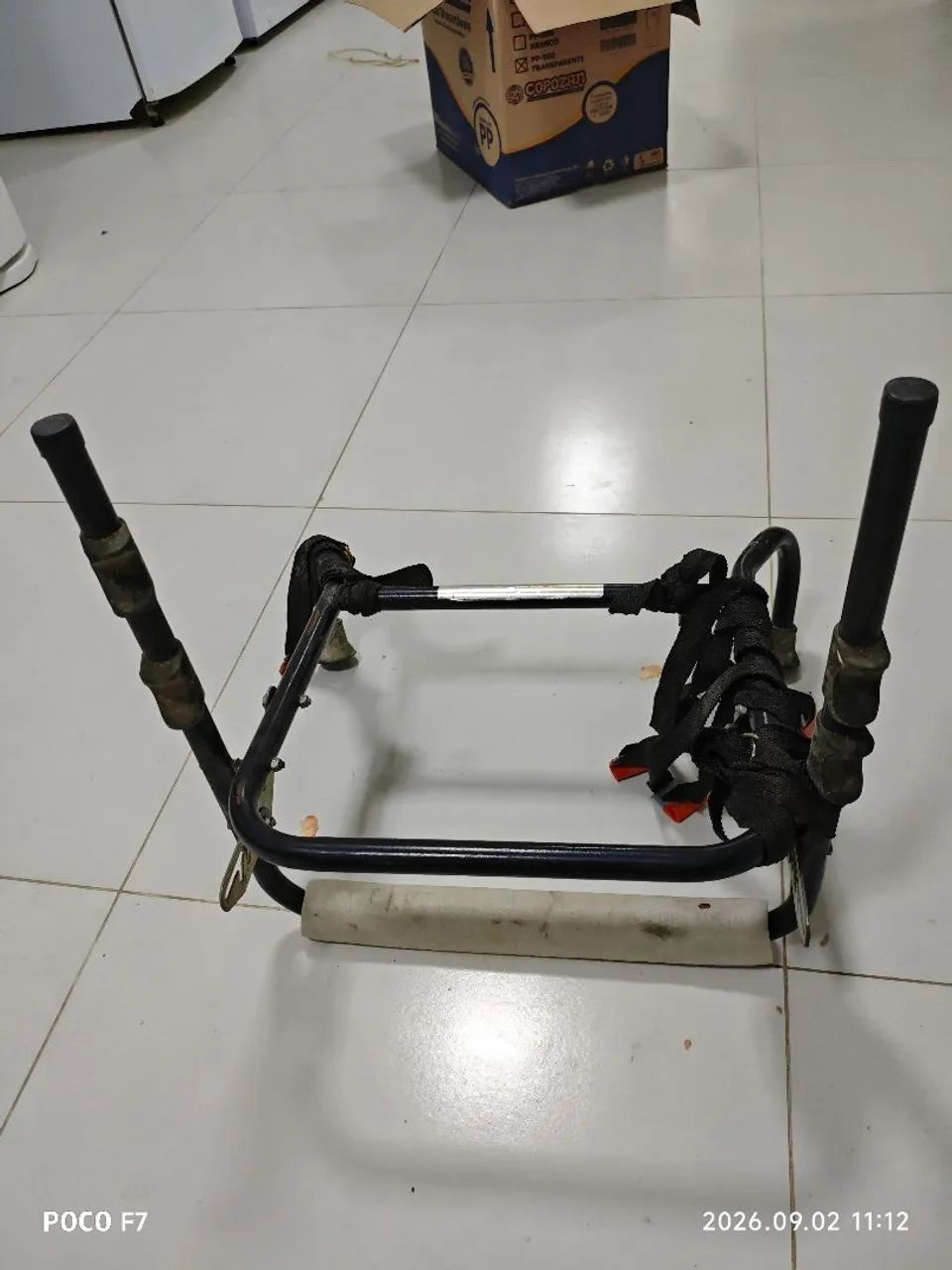 Suporte de bicicleta que cabe 2 bicicleta 