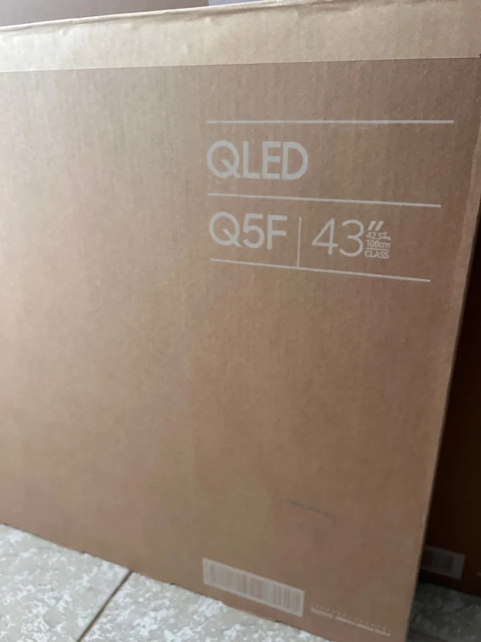 Smart TV 43 QLED Samsung - Retirada Sobradinho  - Foto 2