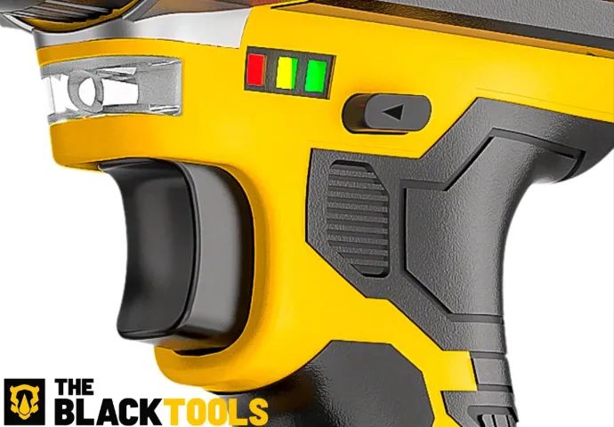 Parafusadeira Furadeira De Impacto The Black Tools Profissional TB-21PX 2 Baterias - Foto 4