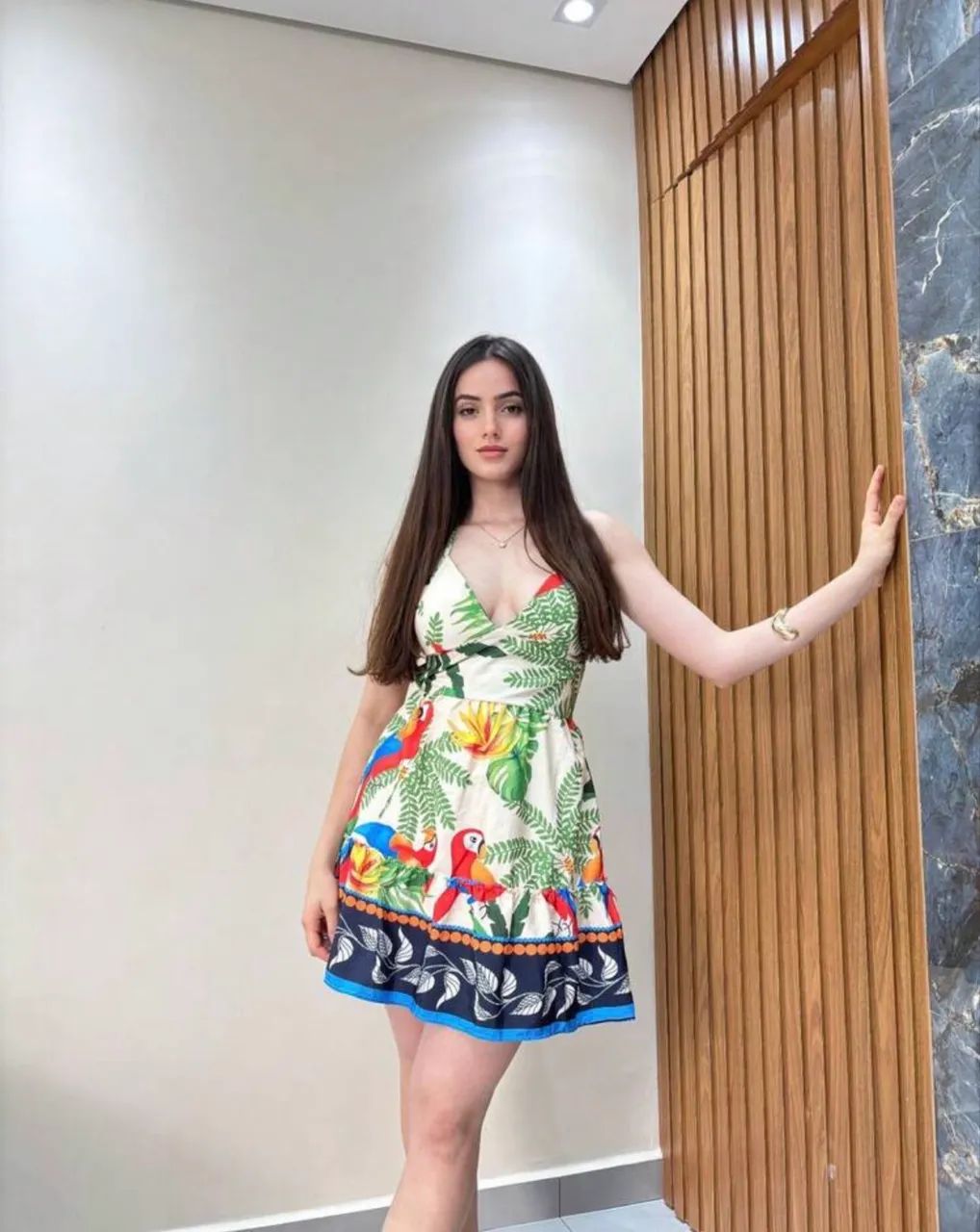 Vestido feminino estampa Farm  - Foto 4