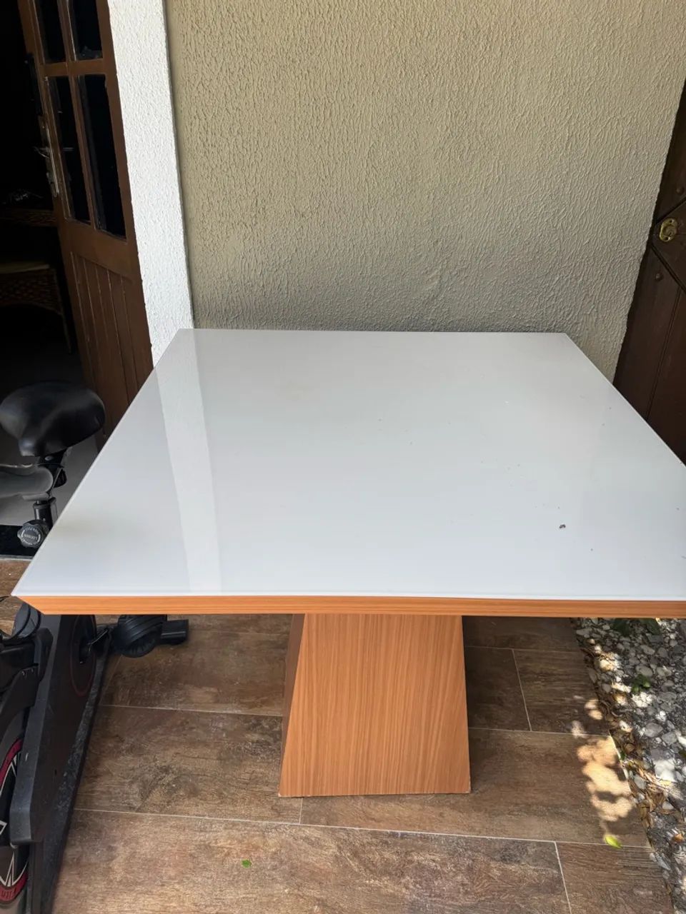 Mesa de vidro com  4 cadeiras  - Foto 4