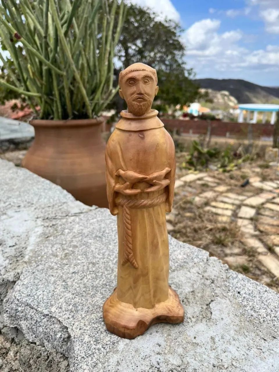 São francisco de Assis- arte popular - Foto 2