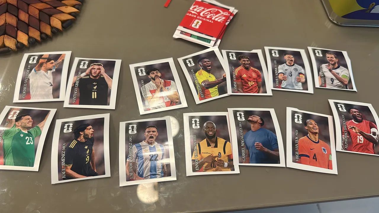 Figurinhas copa 2026 coca e legends - Foto 3