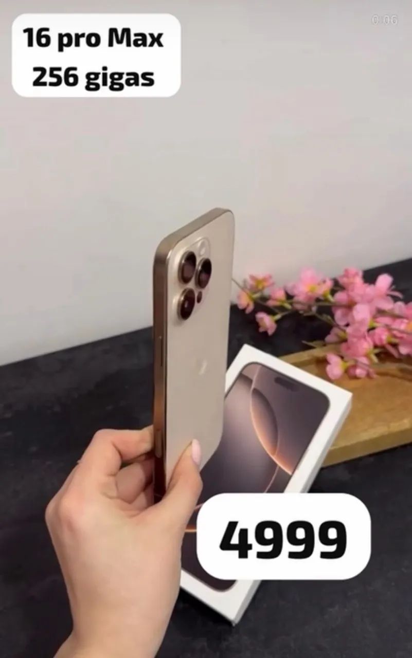iphone 16 pro Max 256 gigas 