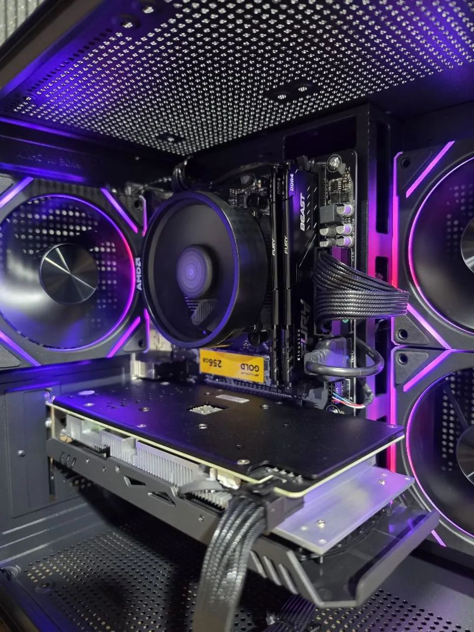 PC Gamer Ryzen 5 5500 + RTX 2060 6GB + 16GB RAM + NVMe 256GB