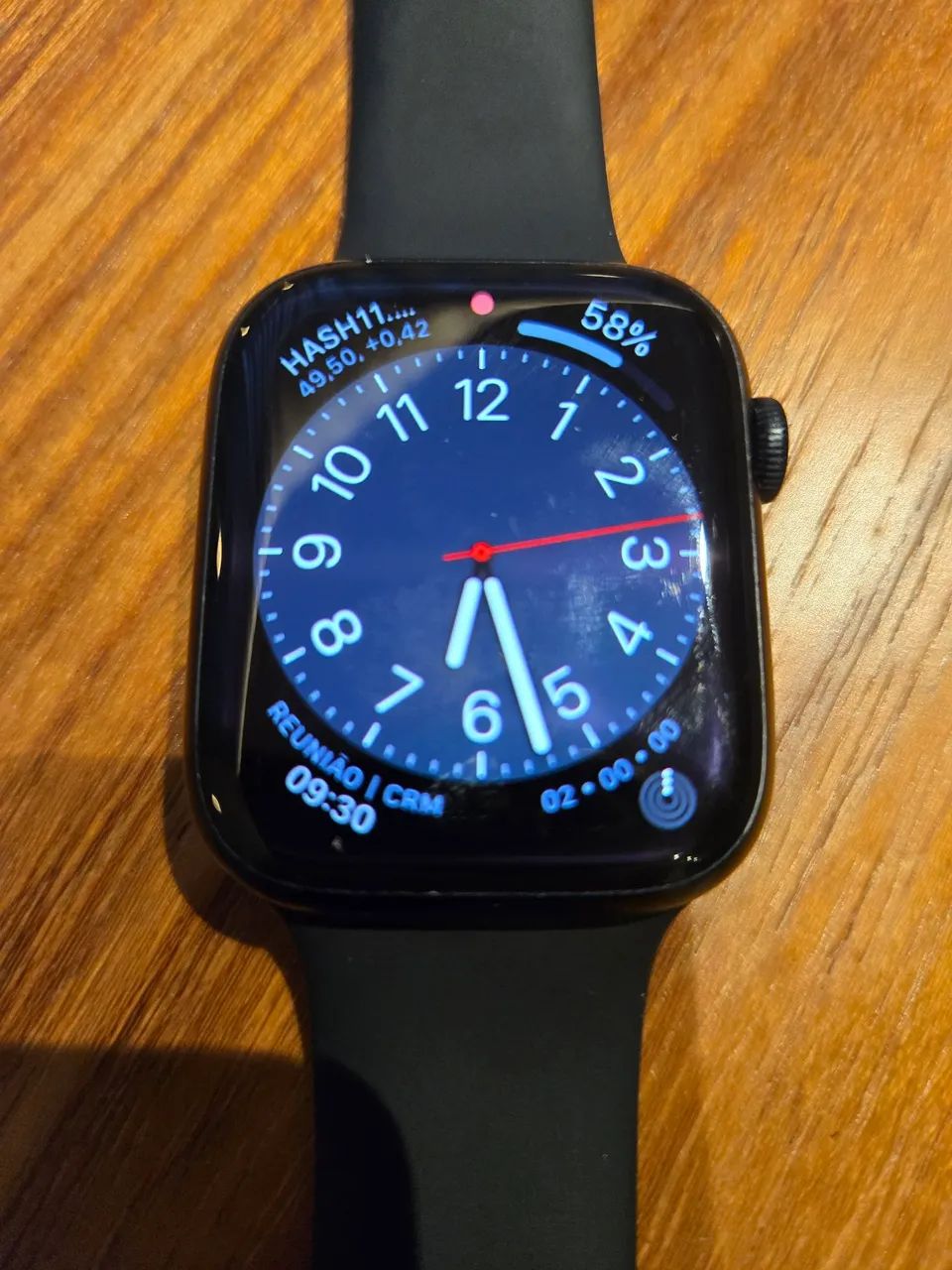 Apple Watch Série 7 45mm preto GPS+Celular - Foto 2