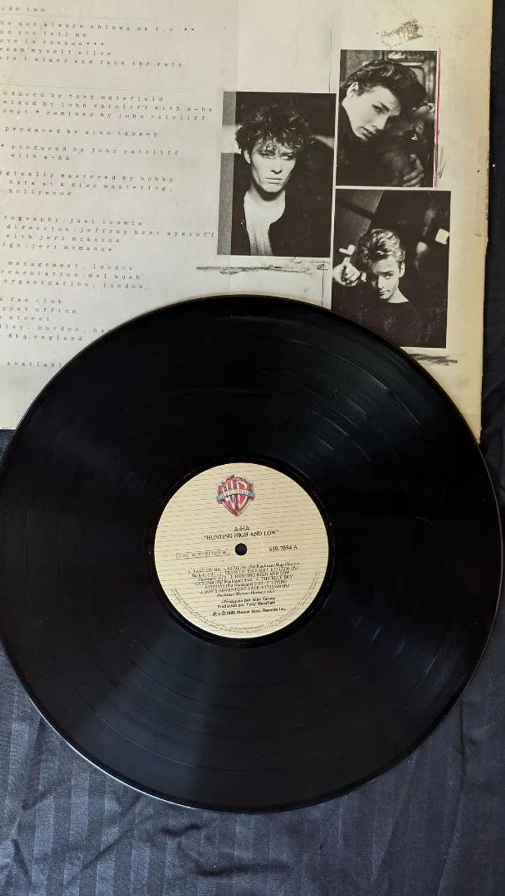 Vinil A-ha Hunting High and Low - Foto 3