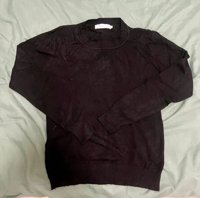 Suéter Preto M - Novo - Foto 2