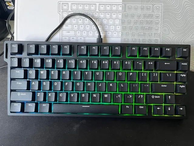 Teclado Mecânico Attack Shark R82HE Preto - Foto 3