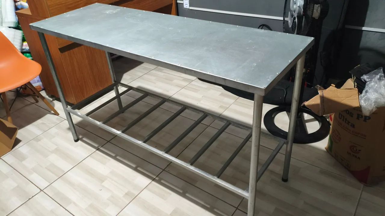 Mesa de aço galvanizado  - Foto 3