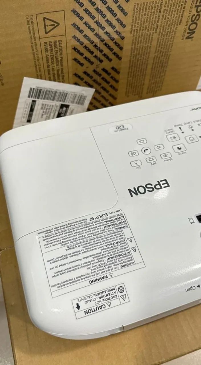 3 Projetores Epson Power Lite E20 - Foto 4