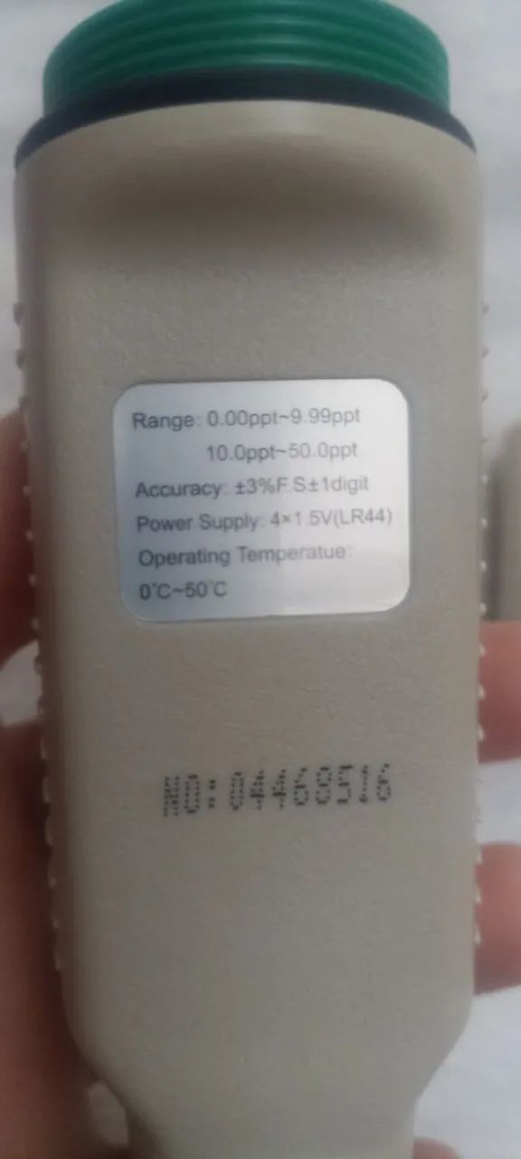 salinidade smart sensor ar8012 teste alimentos e qualidade água - Foto 3