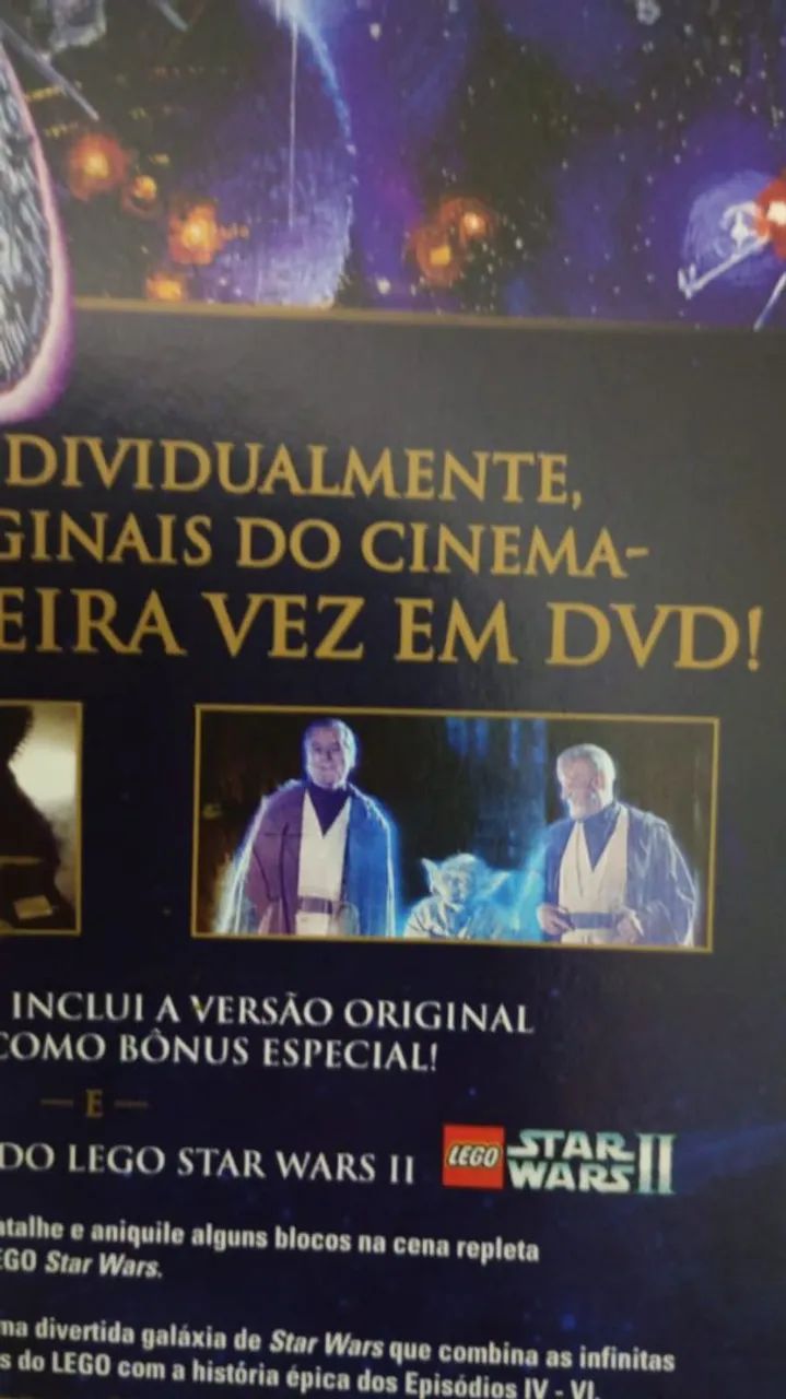Edição limitada star wars DVD com a versão original do cinema incluída  - Foto 3